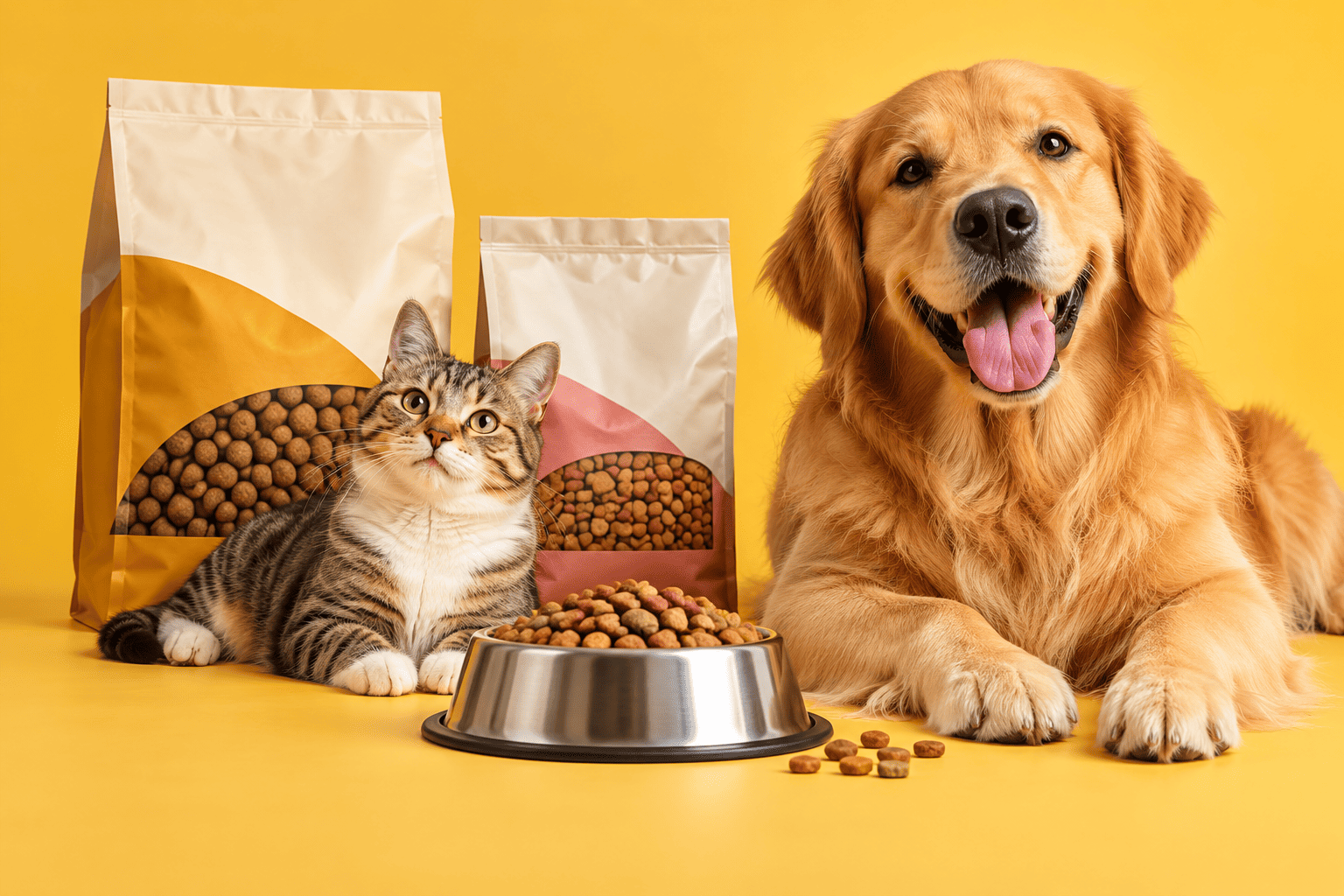 Alimento para perros y gatos
