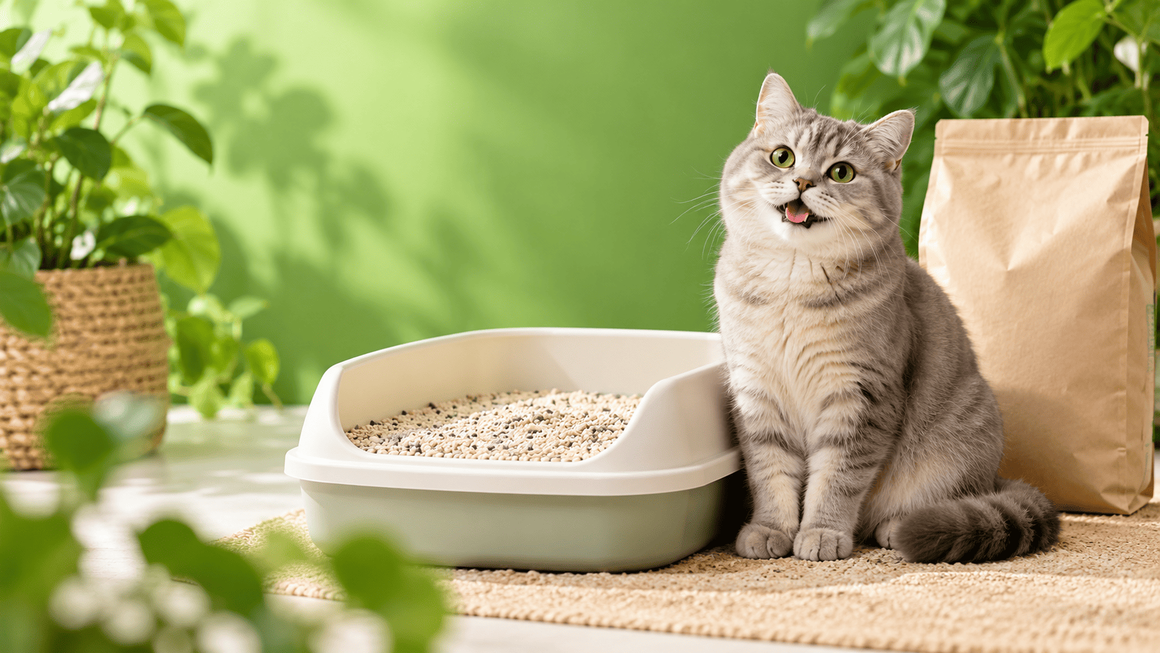 Arena para gato
